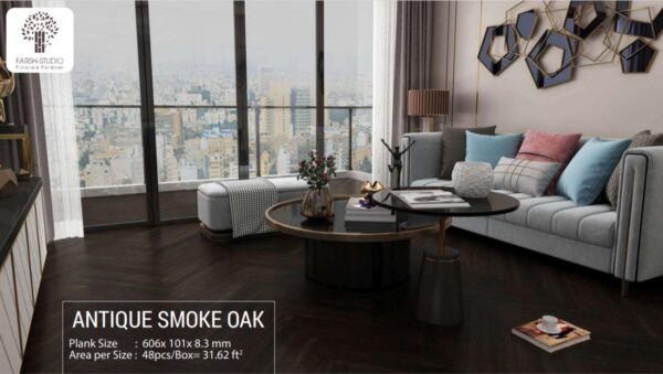 Herringbone Collection -Ultra - Antique Smoke Oak