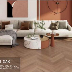 Herringbone Collection -Ultra - Natural Oak